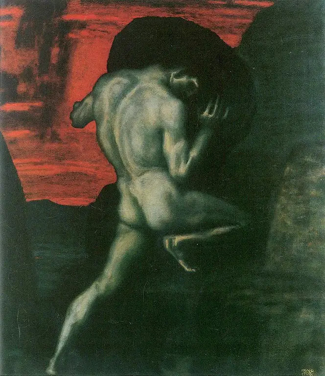 Sisyf - Franz Von Stuck