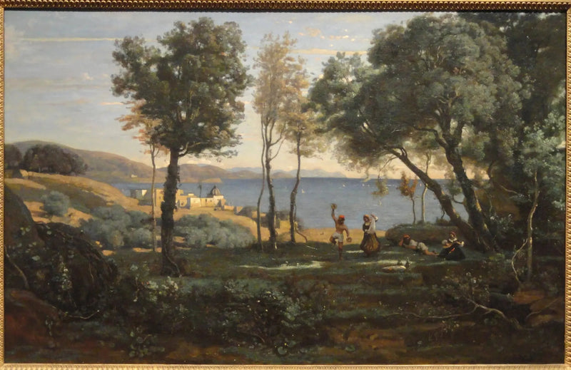 Okolice Neapolu - Jean-Baptiste Camille Corot