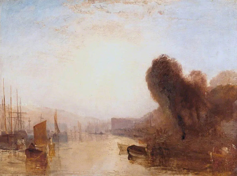 Szkic do 'Zamek East Cowes, Regata Startująca do Ich Miejsc Postojowych' nr 1 - J. M. W. Turner
