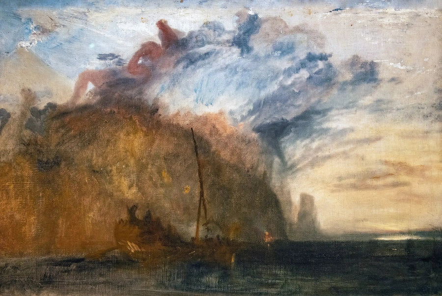 Szkic do 'Ulyssesa drwiącego z Polifema' - J. M. W. Turner