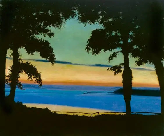 Wieczór, Côte de Grâce - Félix Vallotton