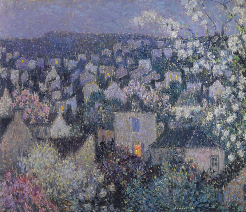 Wieczór w maju - Henri Le Sidaner