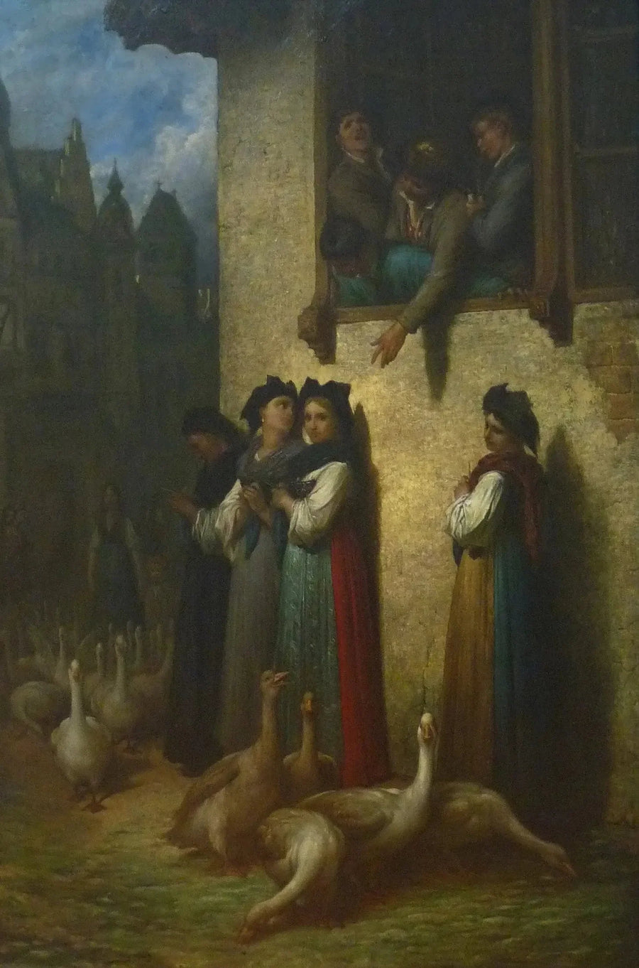 Wieczór w Alzacji - Gustave Doré