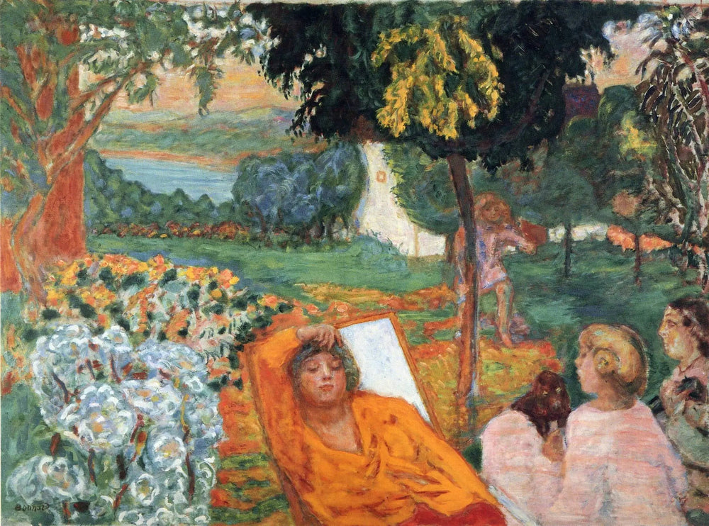 Reproduction du tableau « Soir - Pierre Bonnard » par Alpha Reproduction en peinture à l’huile