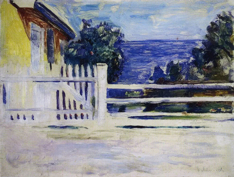 Letni wieczór w Åsgardstrand - Edvard Munch