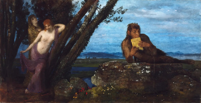 Wiosenna impreza - Arnold Böcklin