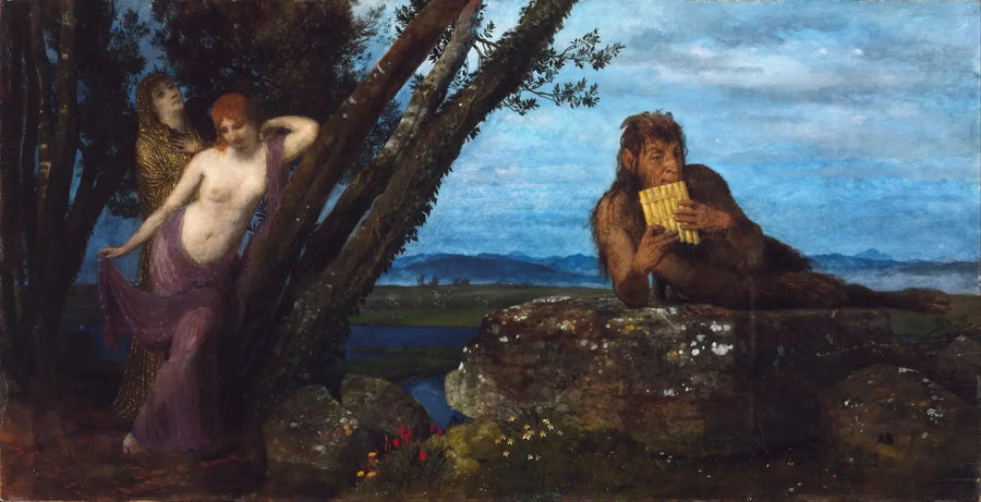 Wiosenna impreza - Arnold Böcklin