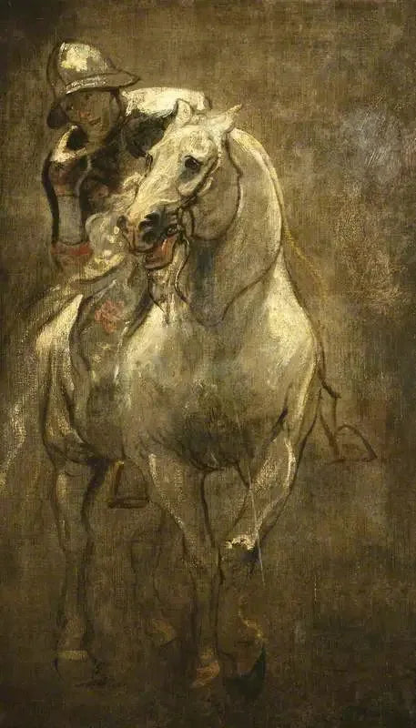 Żołnierz na koniu - Antoine van Dyck