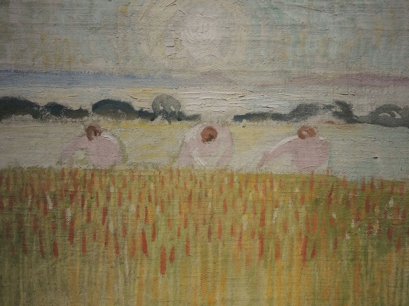 Białe słońce na zbożach - Maurice Denis