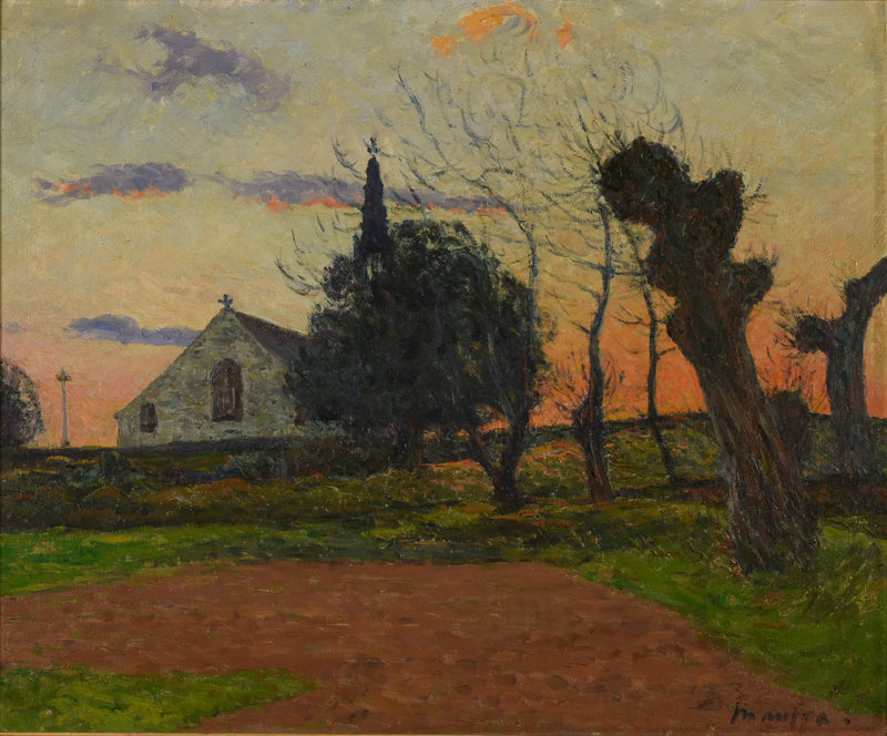 Zachód słońca, Cadol - Maxime Maufra
