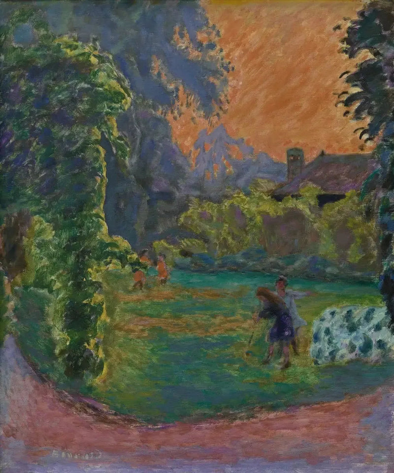 Zachód słońca - Pierre Bonnard
