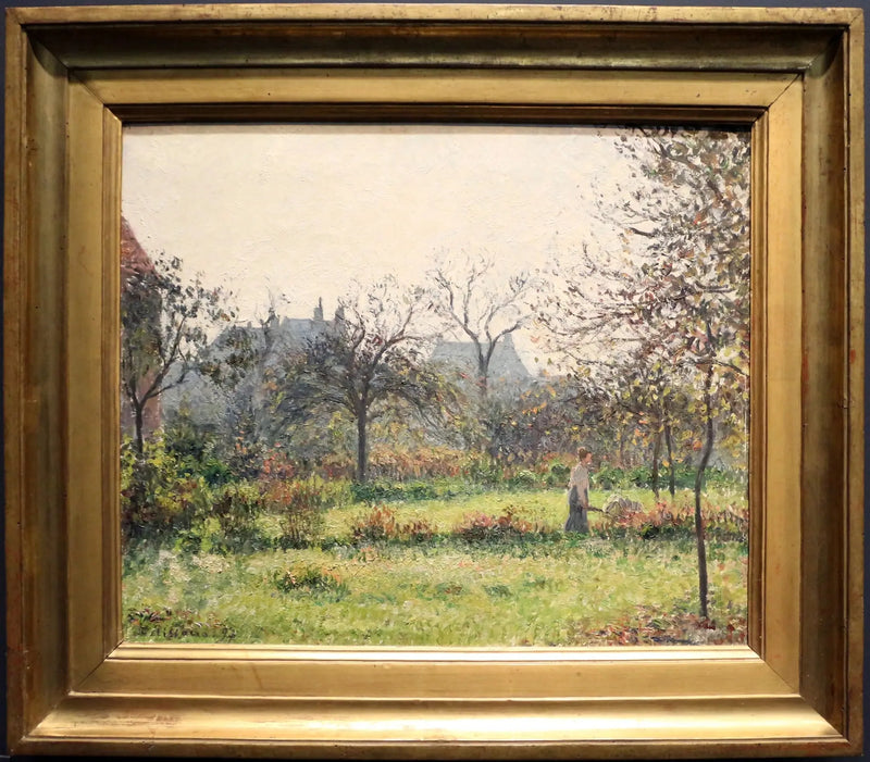 Poranek, jesień - Camille Pissarro
