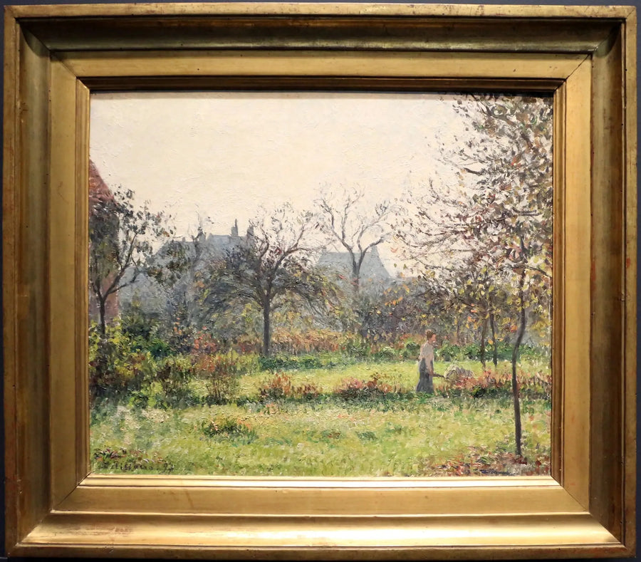 Poranek, jesień - Camille Pissarro