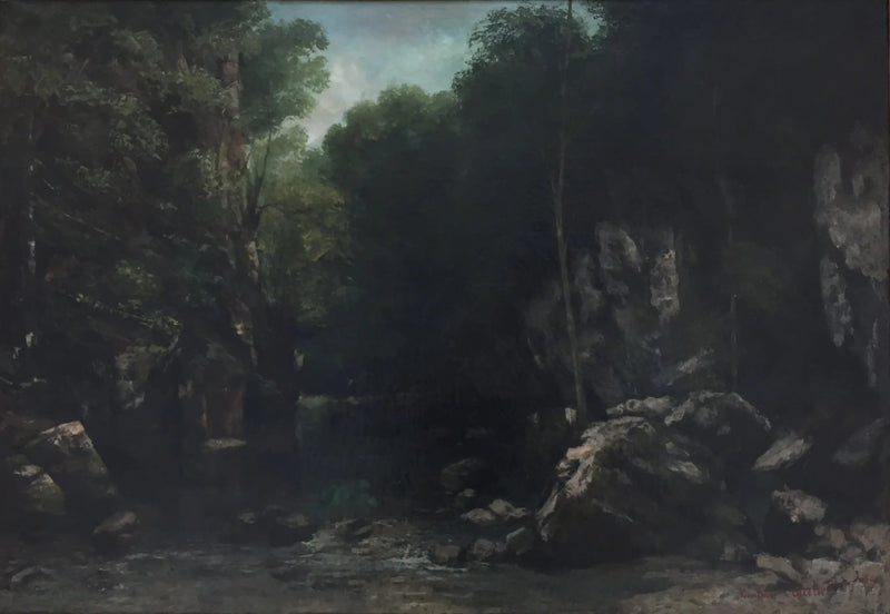 Samotność - Gustave Courbet