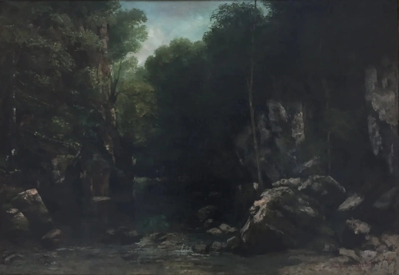Samotność - Gustave Courbet
