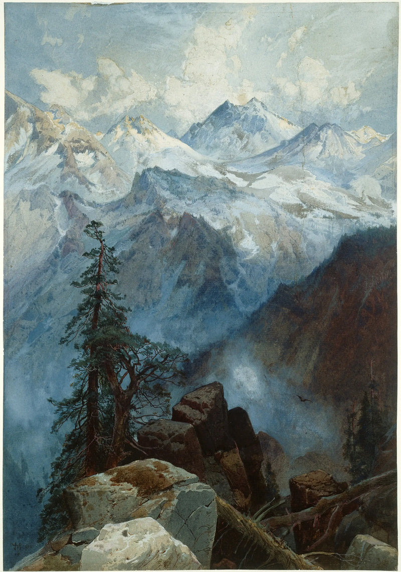 Szczyt Sierra - Thomas Moran