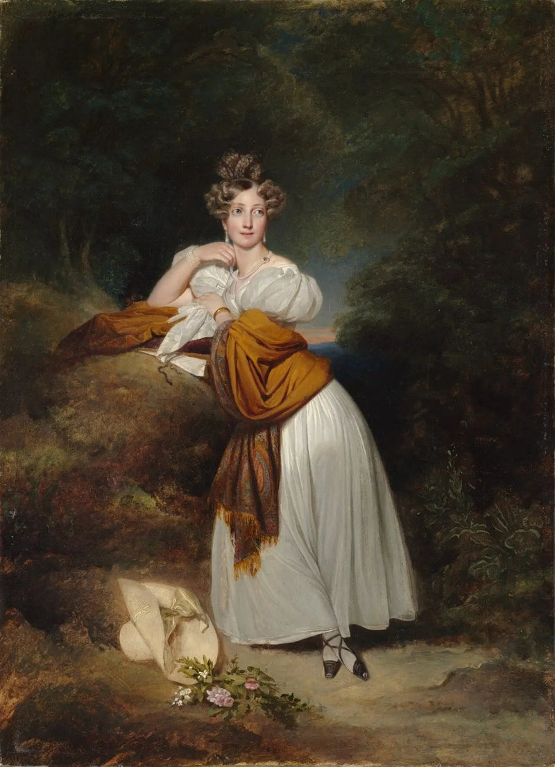 Sophie Guillemette, wielka księżna Baden (1801-1865) - Franz Xaver Winterhalter