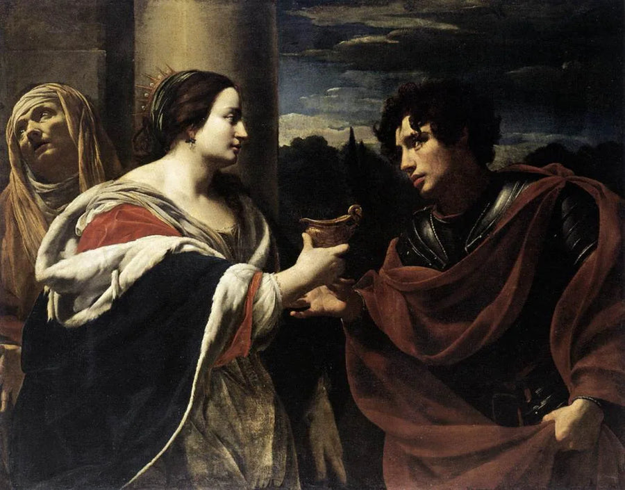 Sofonisba otrzymująca kielich z trucizną - Simon Vouet