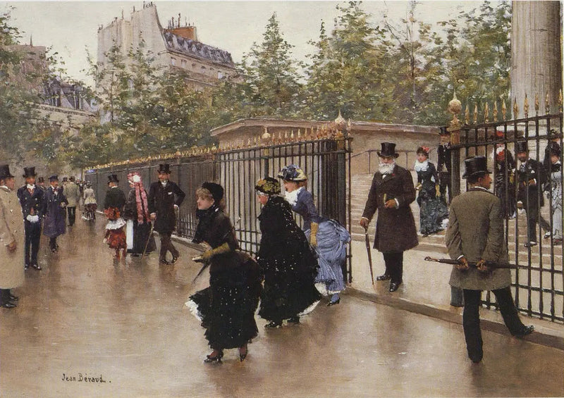 Wychodząc z Madeleine - Jean Béroud