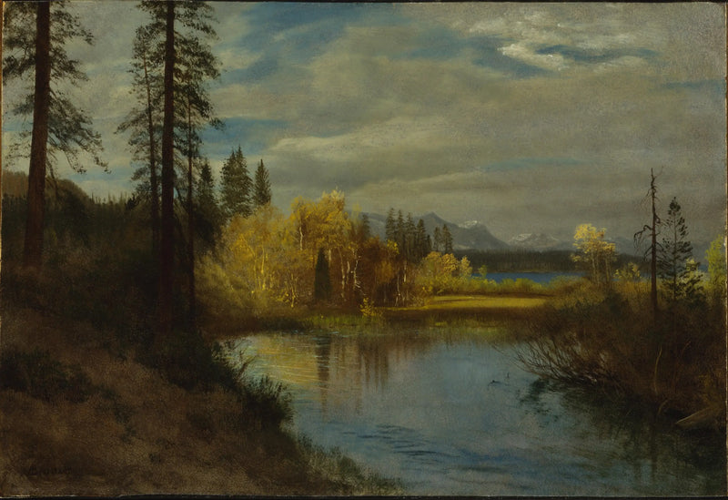 Wyprawa nad jezioro Tahoe - Albert Bierstadt