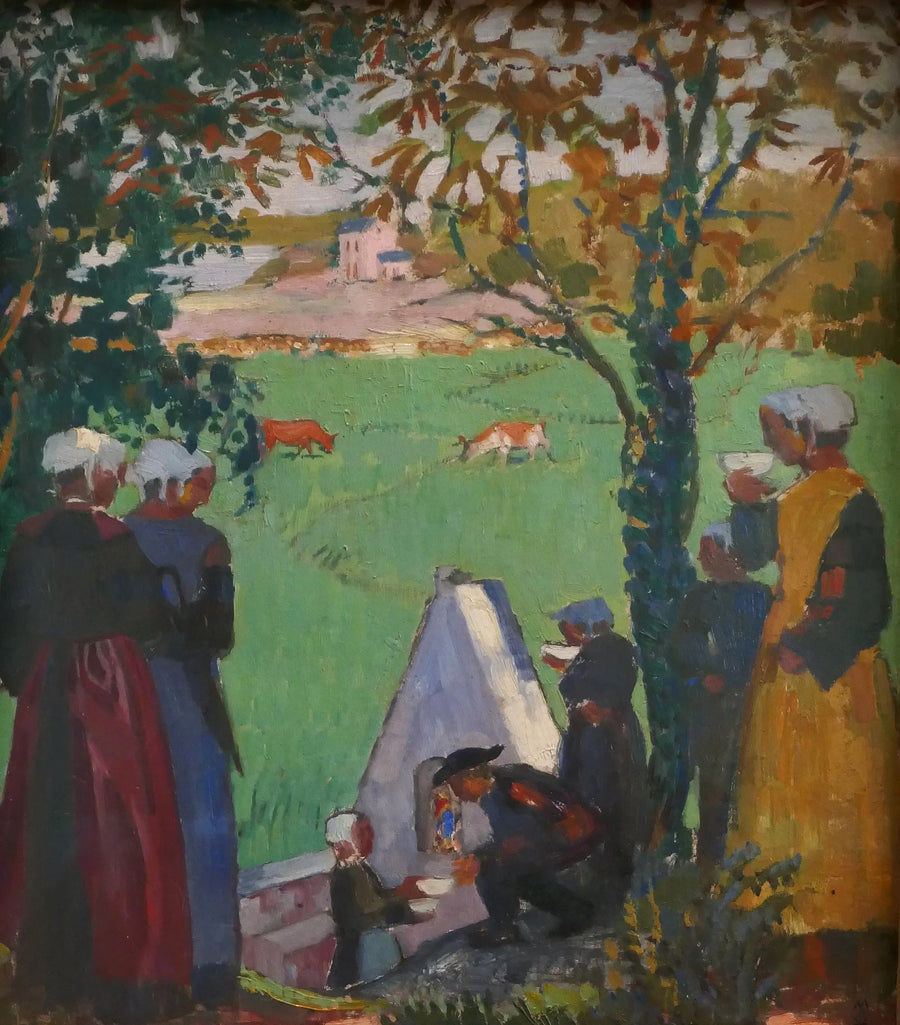 Święte źródło z Guidel - Maurice Denis