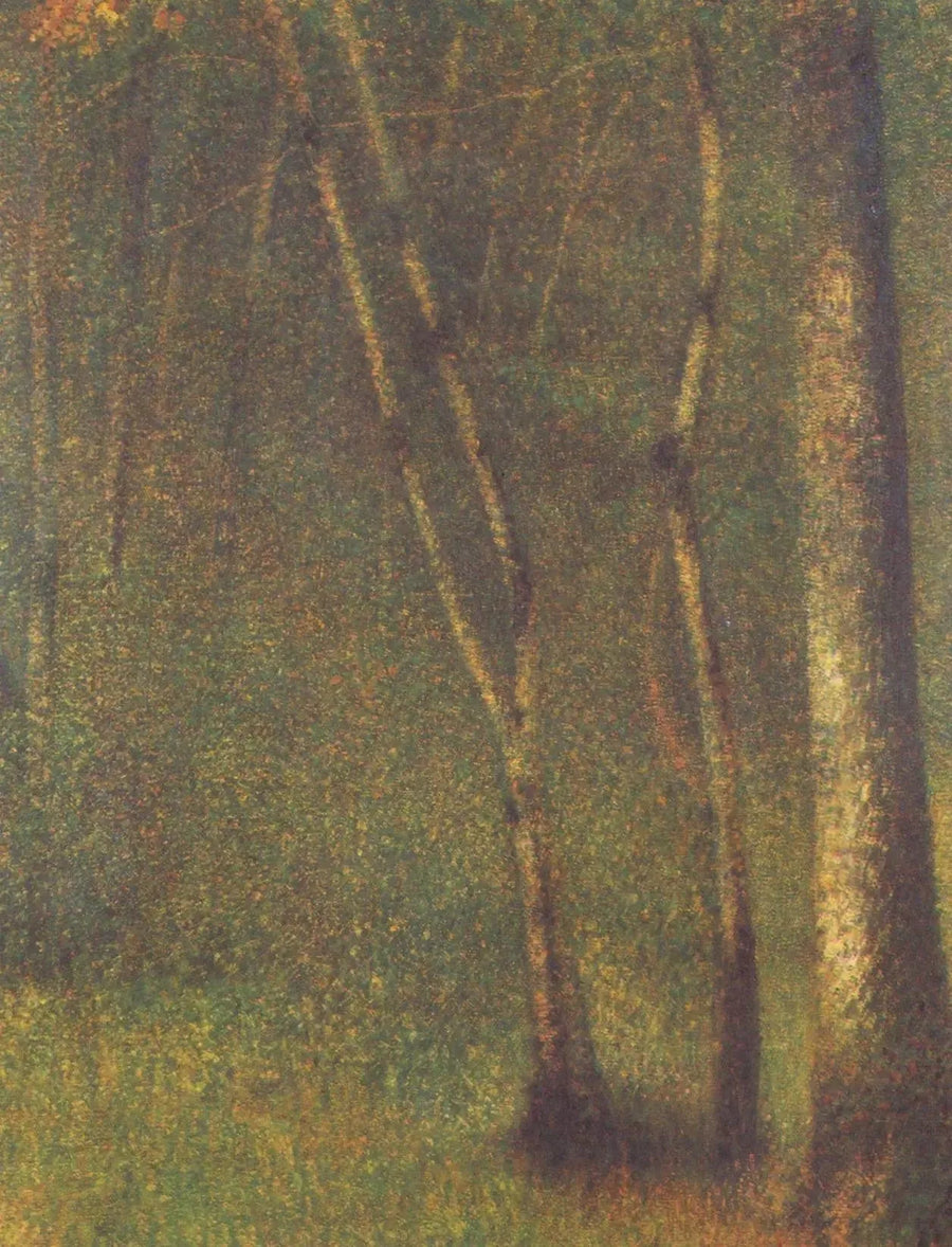 Podlasie w Pontaubert - Georges Seurat