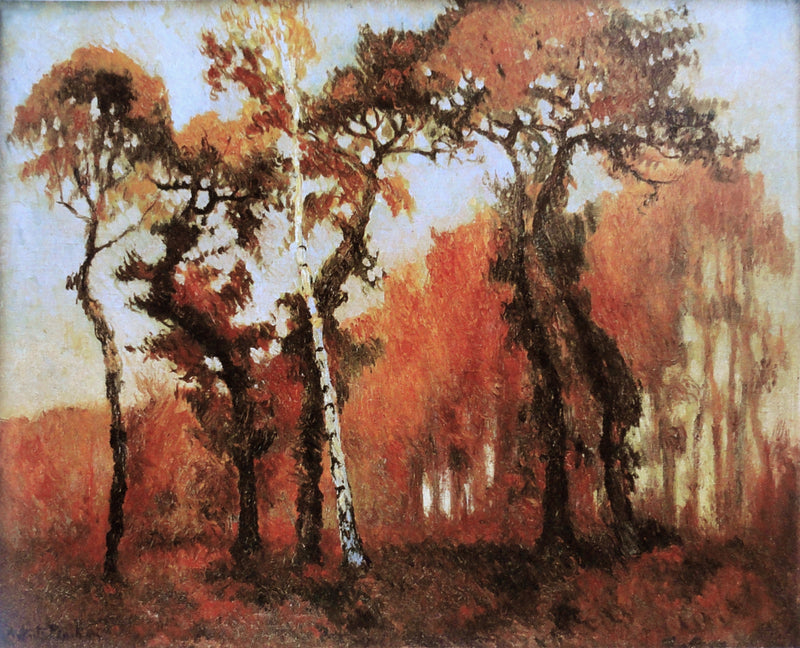 Pod jesiennym lasem - Robert Antoine Pinchon