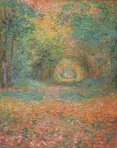 Podszycie w lesie Saint-Germain W750 - Claude Monet