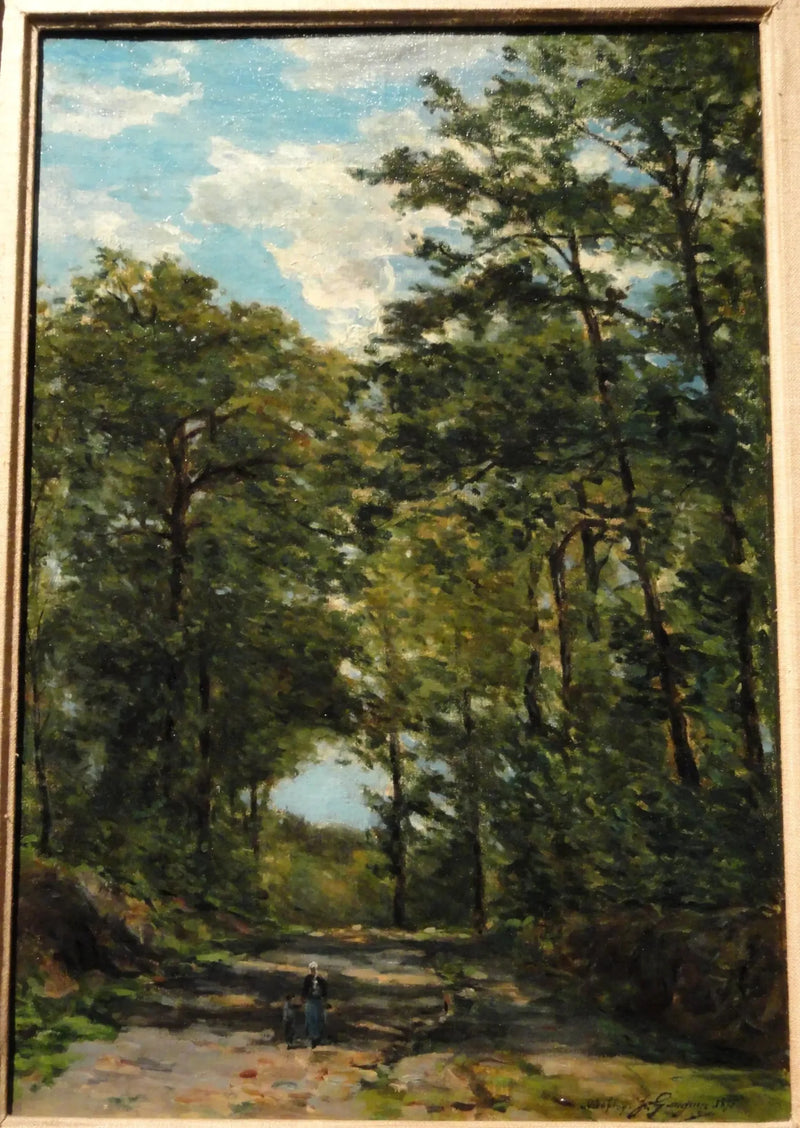 Leśne dno Viroflay - Paul Gauguin