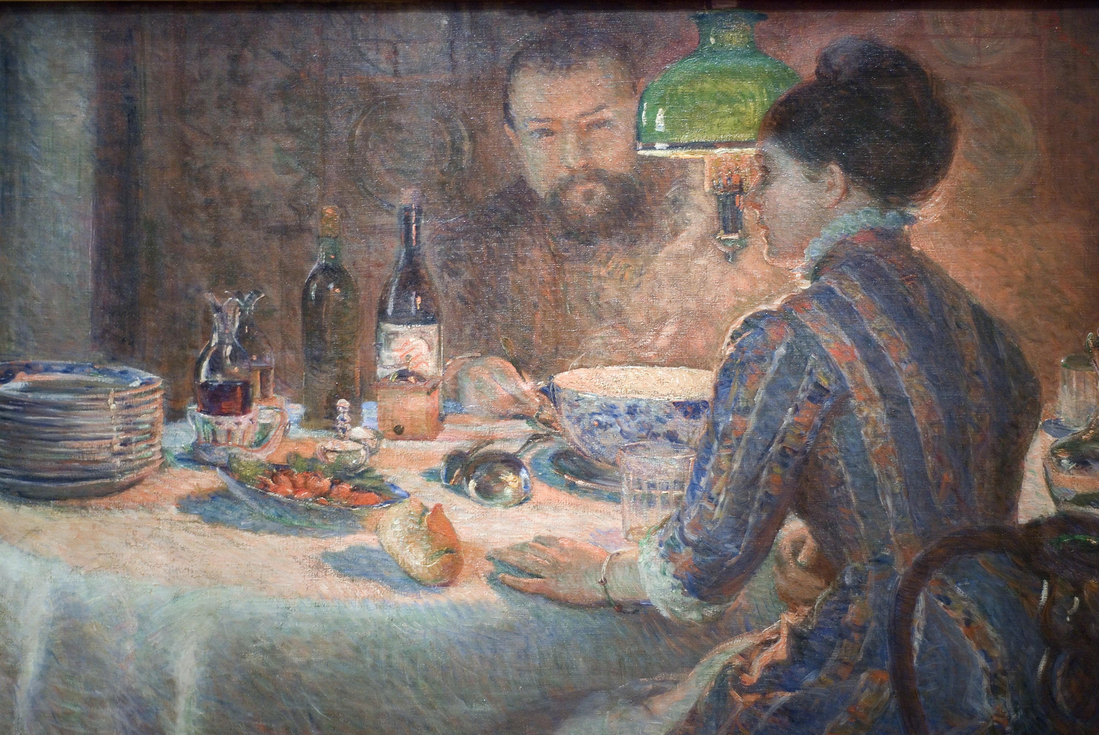 Sous la lampe - Marie Bracquemond - Alpha Reproduction
