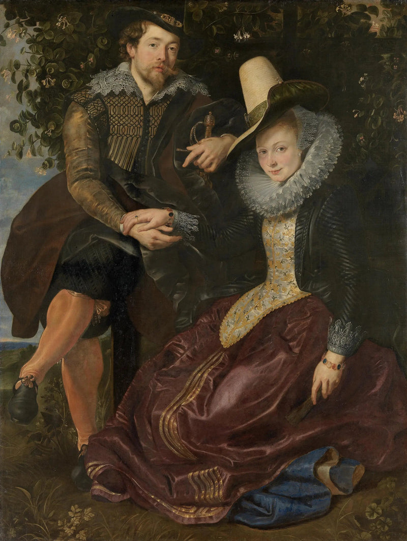Pod pergolą z glicynią - Peter Paul Rubens