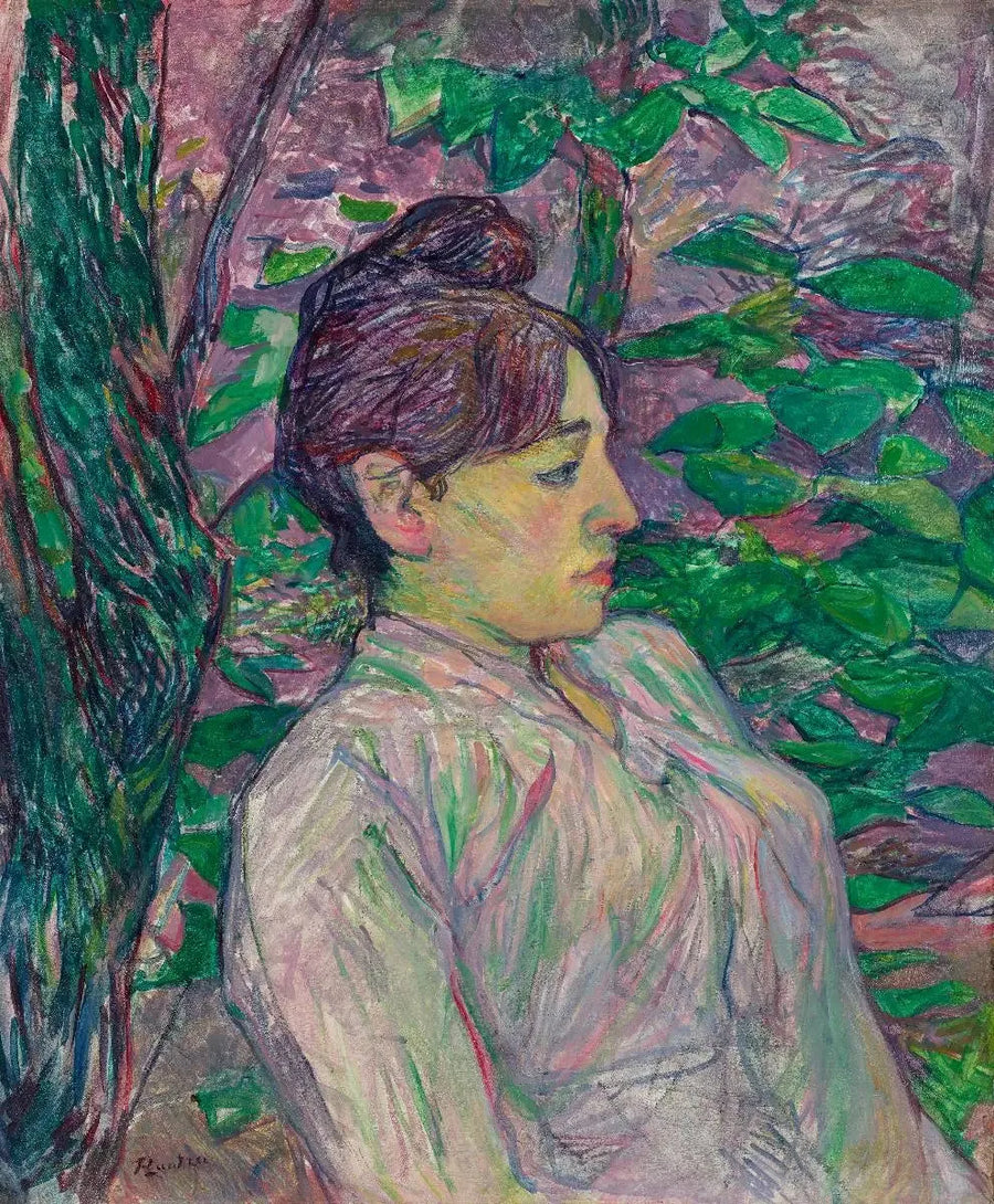 Pod zielenią - Henri de Toulouse-Lautrec
