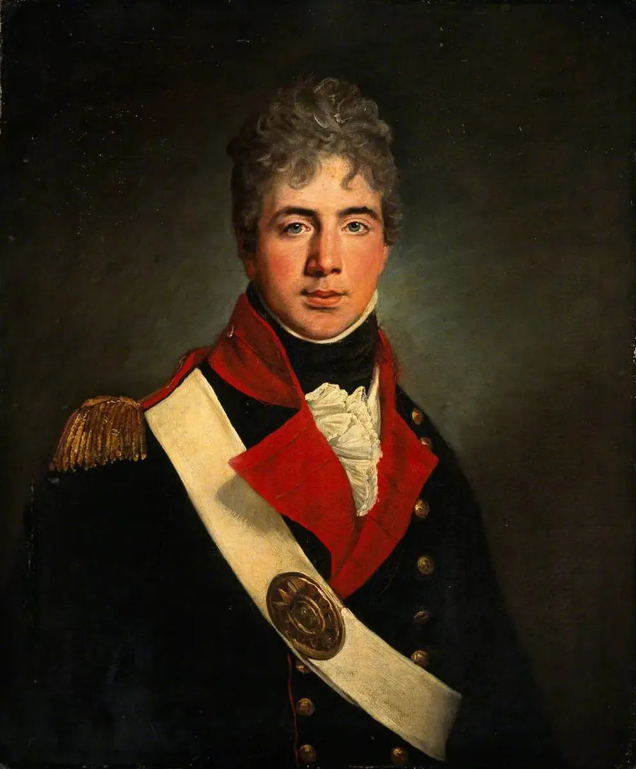 Podporucznik (później generał major) Adam Fife Crawford (1787–1864), Królewska Artyleria - Henry Raeburn