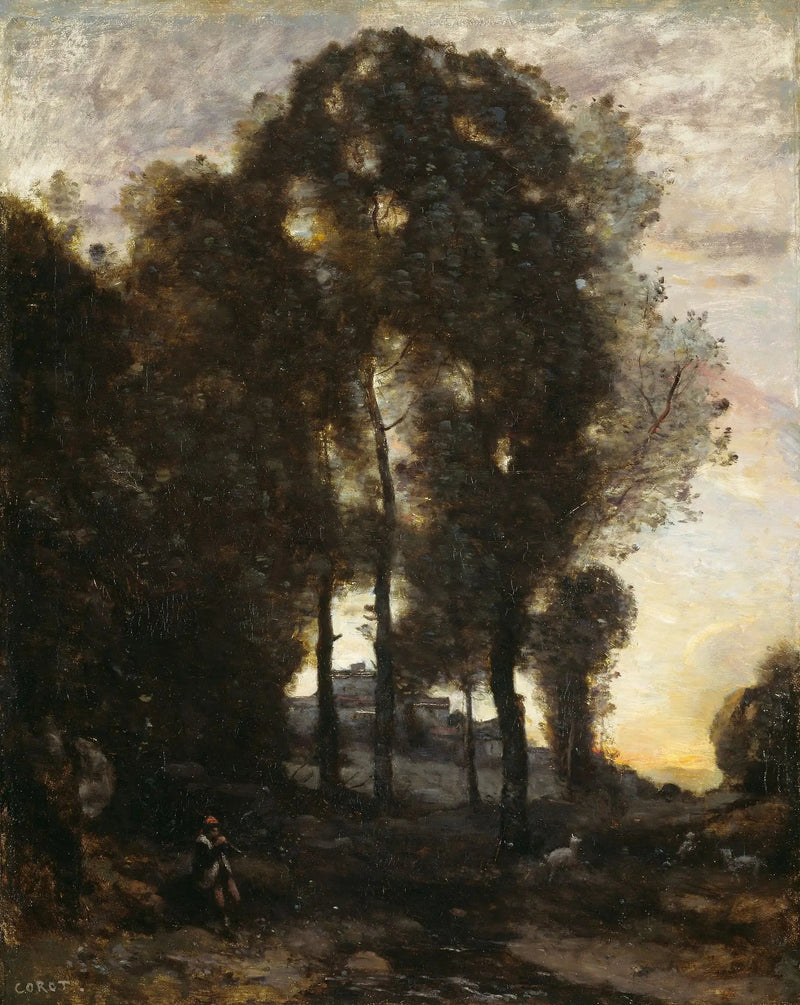 Pamiątka z Włoch - Jean-Baptiste Camille Corot