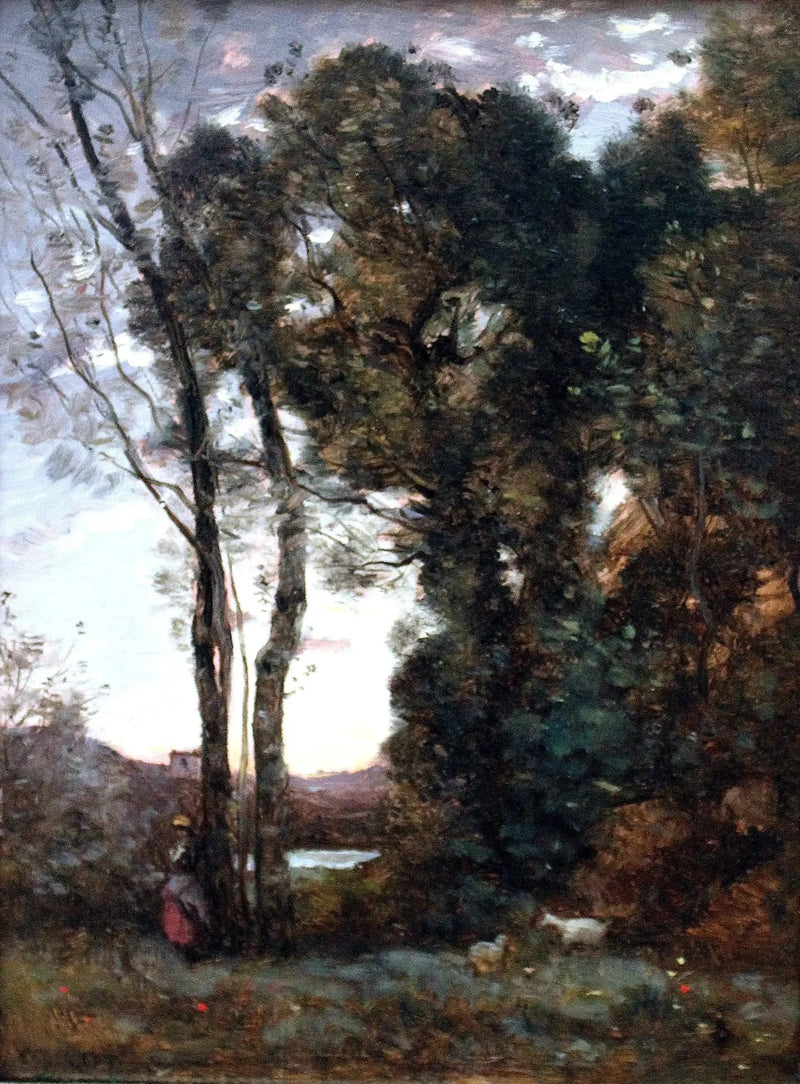 Pamiątka z Dardagny - Jean-Baptiste Camille Corot