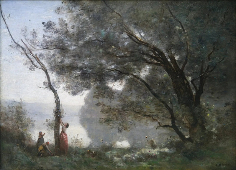 Pamiątka z Mortefontaine - Jean-Baptiste Camille Corot