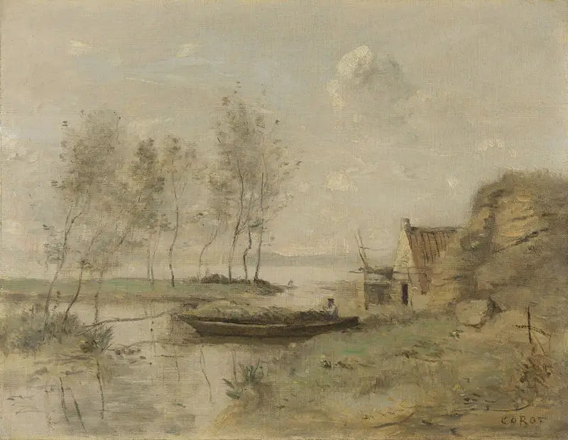 Pamiątka z Palluel - Jean-Baptiste Camille Corot