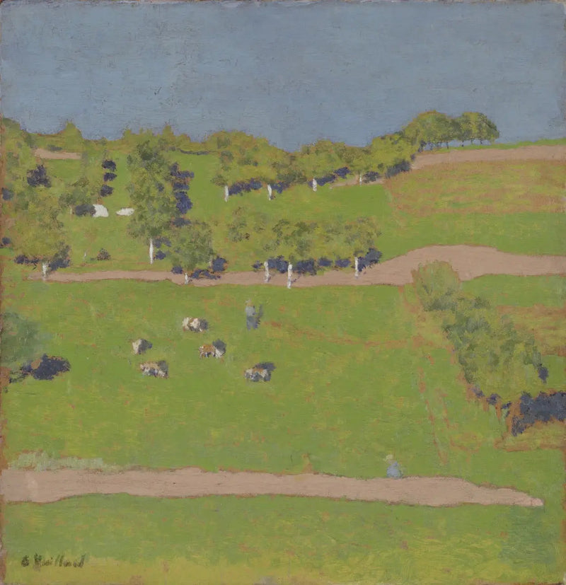 Pamiątka z Romanel koło Lozanny - Édouard Vuillard