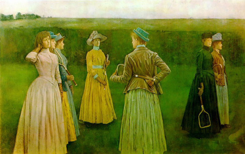 Pamiątki - Tenis na trawie - Fernand Khnopff