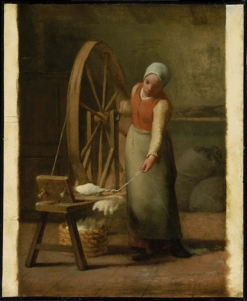 Stojący wirnik - Jean-François Millet