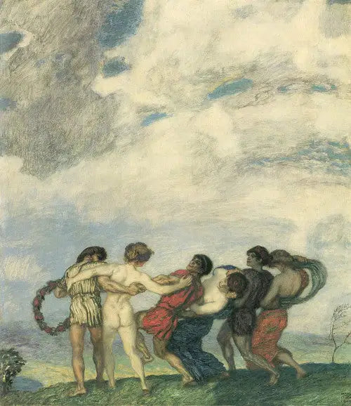 Wiosenny Rondelet - Franz Von Stuck