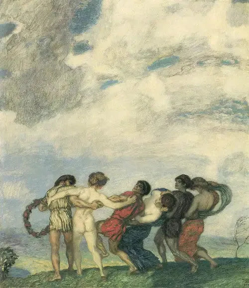 Wiosenny Rondelet - Franz Von Stuck