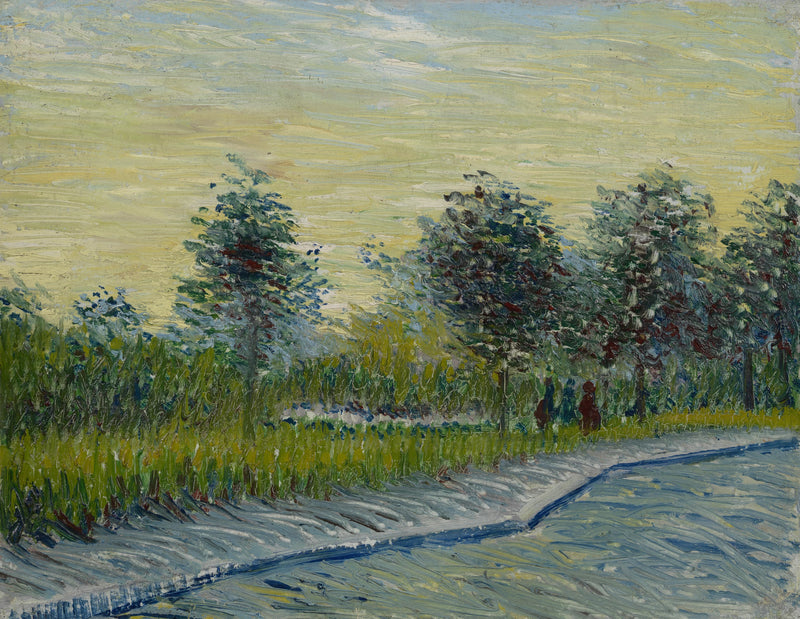 Plac Saint-Pierre o zachodzie słońca - Vincent van Gogh