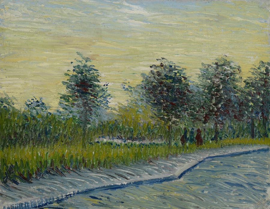 Plac Saint-Pierre o zachodzie słońca - Vincent van Gogh