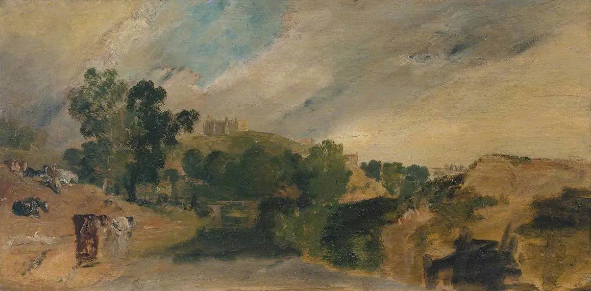 St Catherine’s Hill, Guildford - J. M. W. Turner image 1 copie de tableau peinte à la main