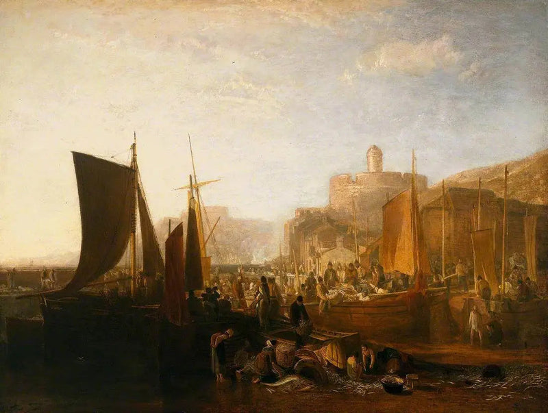 St Mawes w sezonie sardynkowym - J. M. W. Turner