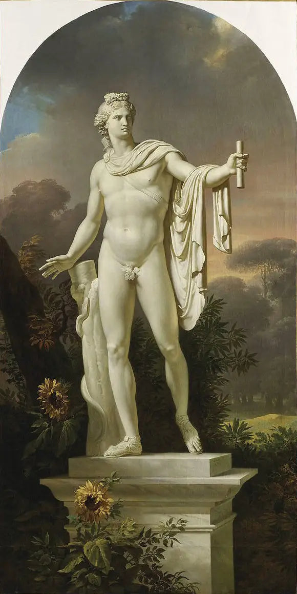 Statua Apolla - Charles Meynier