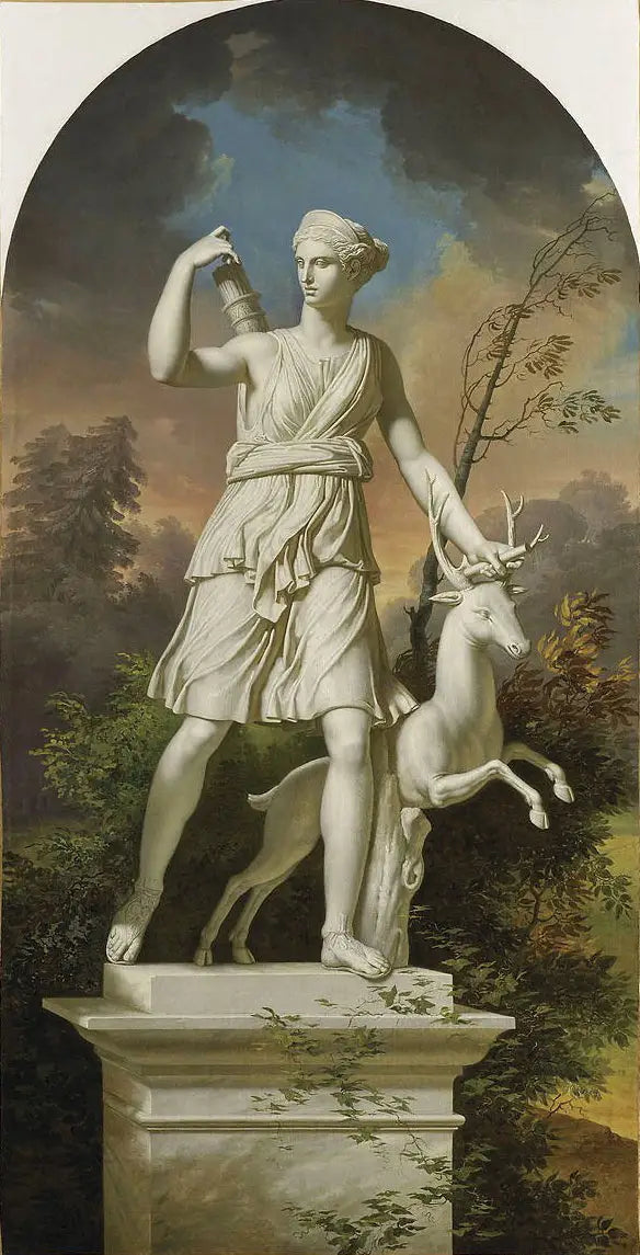 Statua Diany - Charles Meynier