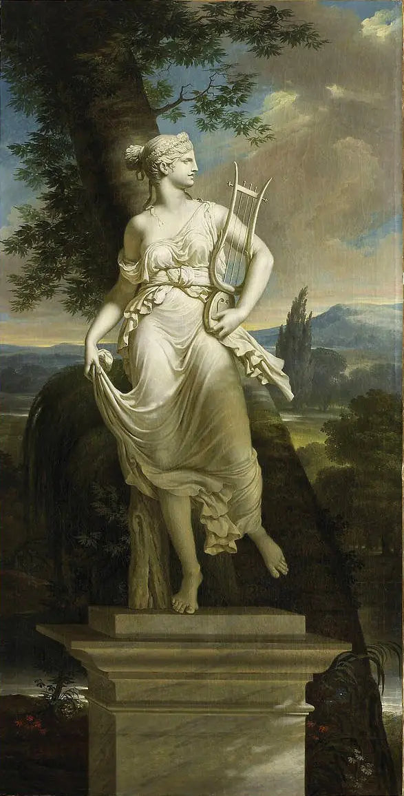 Statua Polimnii - Charles Meynier