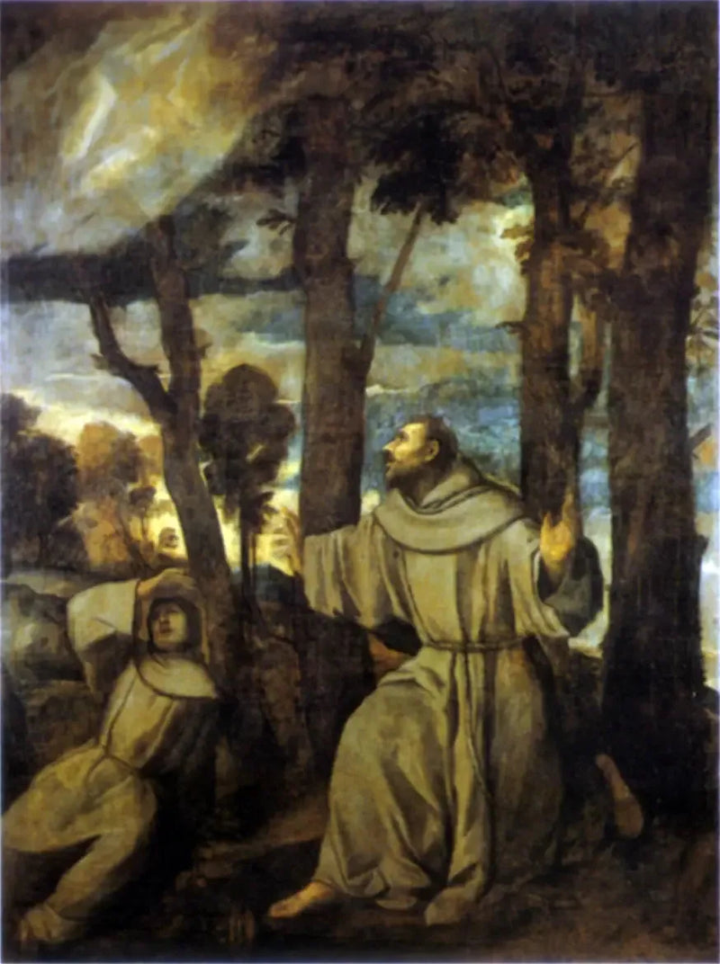 Stygmatyzacja świętego Franciszka - Titian